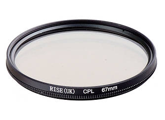 Поляризаційний фільтр RISE CPL 67 mm