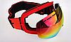 Гірськолижна маска Copozz GOG-201 Orange/Mirror Orange + Лінза жовта Copozz, фото 6