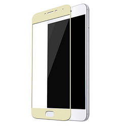 Full Cover захисне скло для Meizu M3 / M3s - Gold