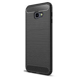Протиударний бампер PRIMO Carbon Fiber Series для Samsung J4 Plus 2018 (SM-J415) - Black