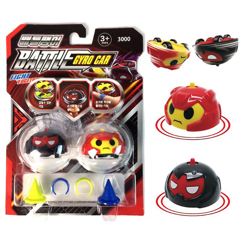 Машинка вовчок інерційний Battle Gyro Car у блістері 2шт (злі) Beyblade