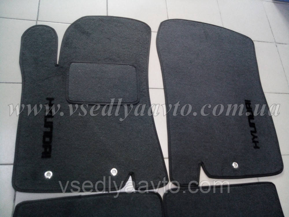 Ворсові килимки передні HYUNDAI Accent з 2011 рр., фото 1