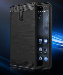 Чохол PRIMO Carbon Fiber для Nokia Series 6 - Black