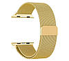 Міланський сітчастий ремінець Primo для Apple Watch 38mm / 40mm / 41mm - Gold, фото 2