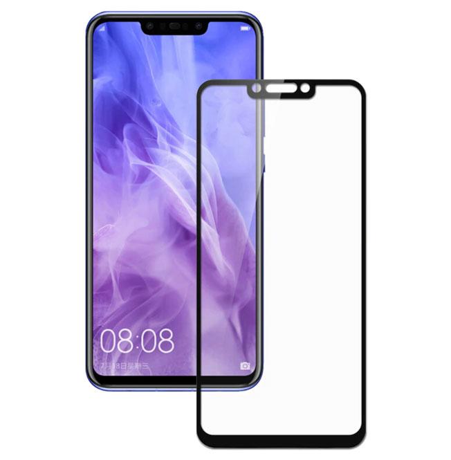 Full Glue захисне скло для Huawei P Smart Plus / Nova 3i - Black