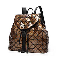 Модный рюкзак женский городской. Яркий рюкзак хамелеон Bao Bao Issey Miyake. Рюкзак для девочки