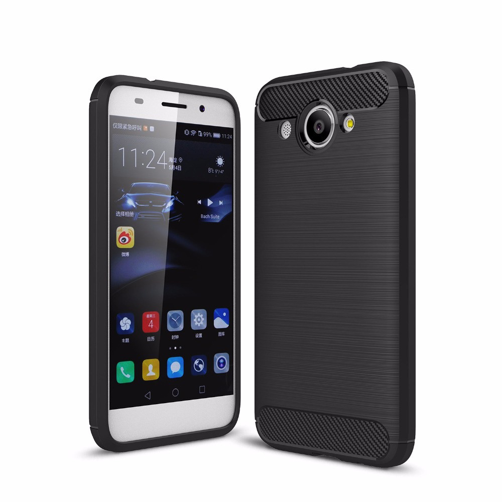 Чохол PRIMO Carbon Fiber Series для Huawei Y3 2017 - Black