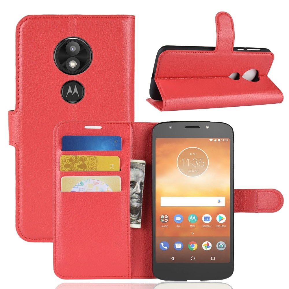 Чохол-книжка Litchie Wallet для Motorola Moto E5 Play XT1921 Червоний