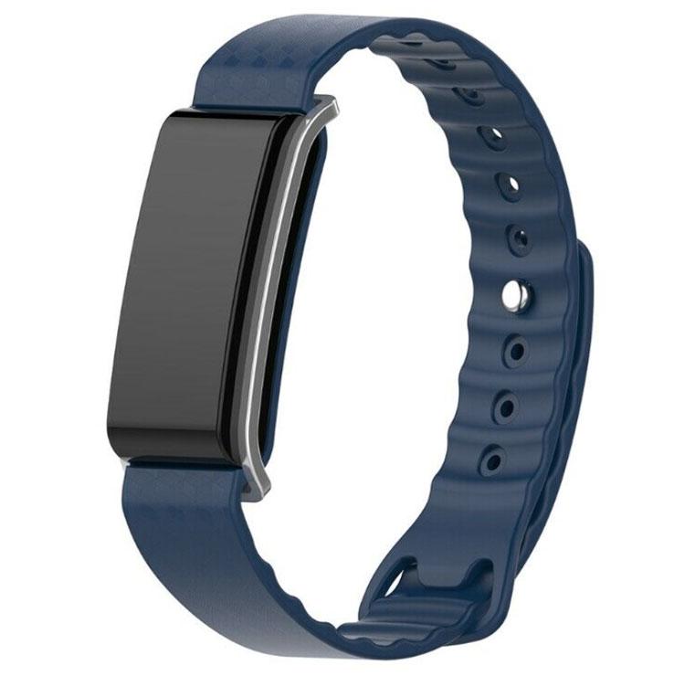 Силіконовий ремінець Primo для фітнес-браслета Huawei Color Band A2 ( AW61 ) - Dark Blue