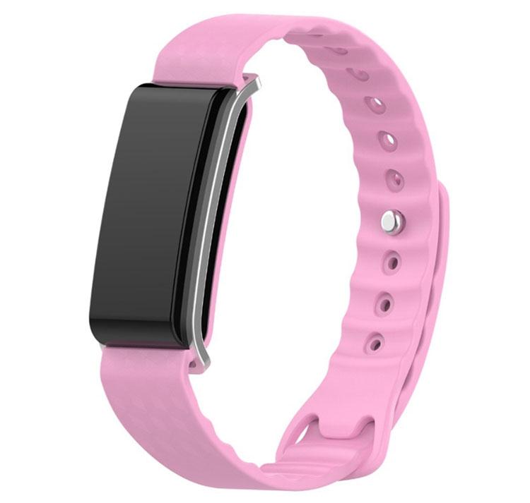 Силіконовий ремінець Primo для фітнес-браслета Huawei Color Band A2 ( AW61 ) - Pink