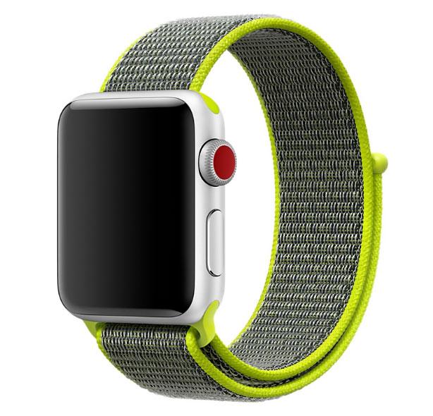 Нейлоновый ремінець Primo для годинника Apple Watch 38mm / 40mm / 41mm - Green, фото 1