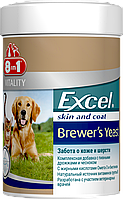 Витамины 8 in 1 Excel Brewers Yeast для собак, пивные дрожжи, 140 шт