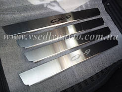 Накладки на пороги Mazda CX-9 з 2007 р. (Standart)