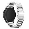 Металевий ремінець Primo для годинника Samsung Gear S3 Classic SM-R770/Frontier RM-760 - Silver, фото 2