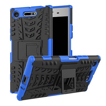 Чехол Armor Case для Sony Xperia XZ1 G8342 (5.2 дюйма) Синий