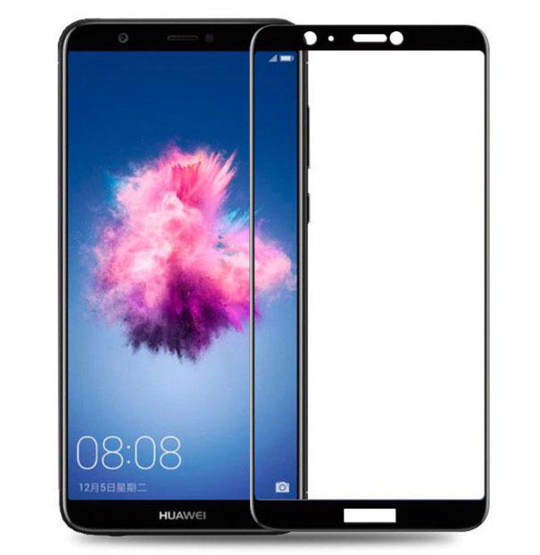 Full Glue захисне скло для Huawei P Smart (FIG-L31 / FIG-LX1) - Black, фото 1