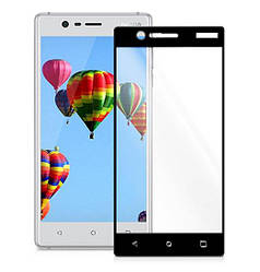 Full Cover захисне скло для Nokia 3 - Black