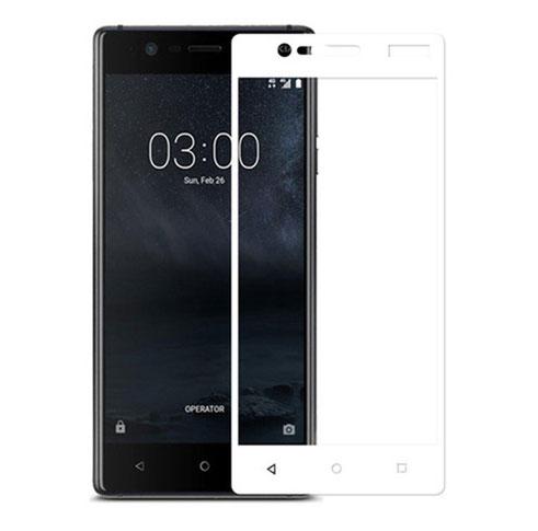 Full Cover захисне скло для Nokia 3 - White, фото 1
