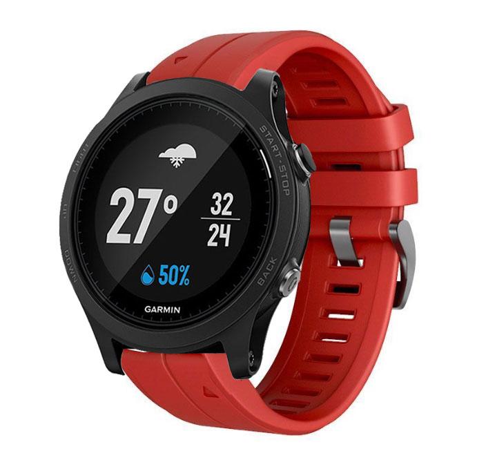 Силіконовий ремінець Primo для годинника Garmin Forerunner 935 / Forerunner 945 - Red