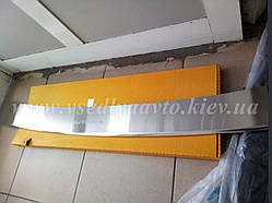 Накладка на бампер з загином для Subaru Outback з 2009 р.