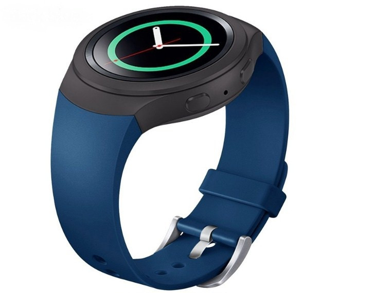 Силіконовий ремінець Primo для годинника Samsung Gear S2 Sports SM-R720 / SM-R730 Dark Blue, фото 1