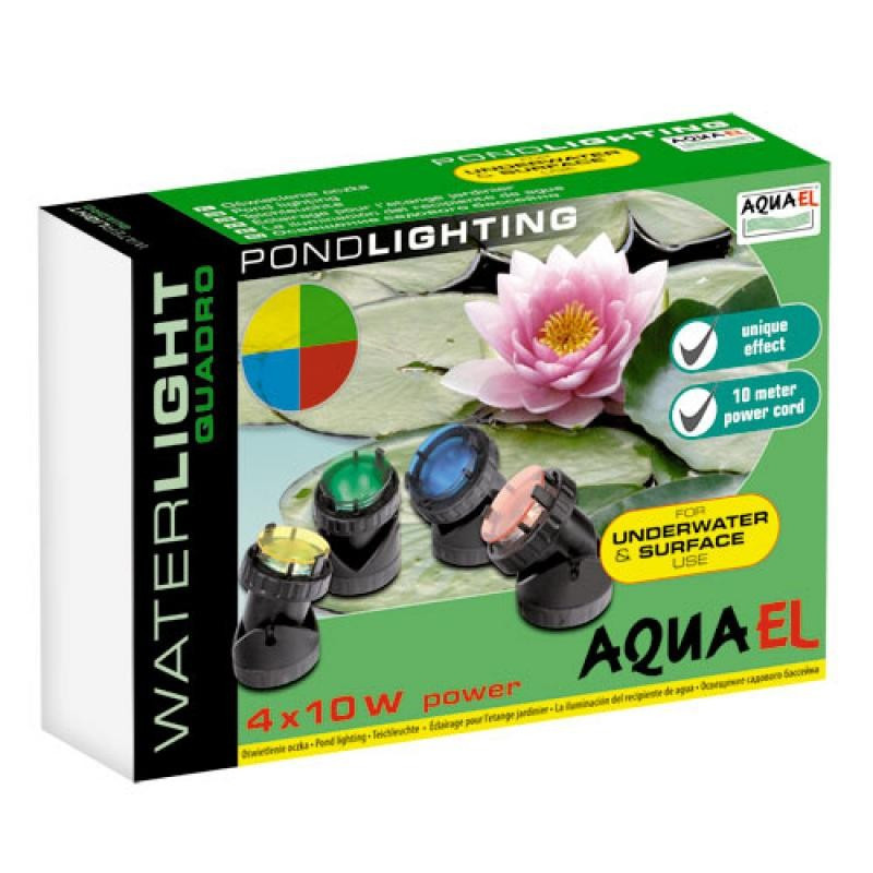 Світильник для ставка Aquael Waterlight Quadro, 4х10 Вт