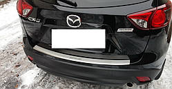 Накладка на бампер з загином Mazda CX-5 з 2012 р.