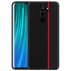 Чохол накладка Primo Cenmaso для Xiaomi Redmi Note 8 Pro - Black&Red