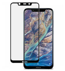 Full Glue захисне скло для Nokia 8.1 - Black