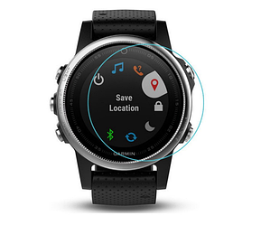 Загартоване захисне скло для спортивного годинника Garmin Fenix 5S