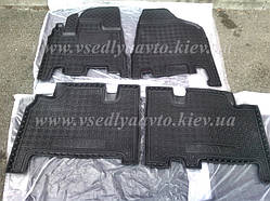 Килимки в салон для KIA Carnival з 2006 р. АКП (перший і другий ряд) (Avto-Gumm)