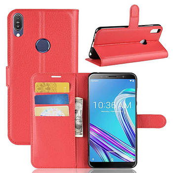 Чохол-книжка Litchie Wallet для Asus Zenfone Max Pro M1 ZB601KL / ZB602KL Red