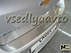 Накладка на бампер Chevrolet CRUZE 5-дверцята з 2011 (NataNiko)