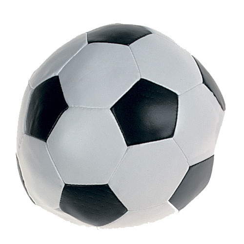 Мяч Karlie-Flamingo Soccerball Blackwhite для собак синтетическая кожа, 15 см - фото 1 - id-p848646111