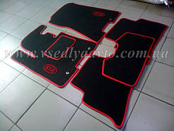 Ворсові килимки в салон KIA Sportage IV з 2016-2020- (Чорні)