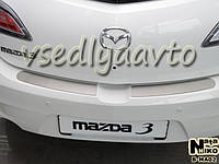 Накладки на бампер Mazda 6 II 4/5-дверка с 2008- (NataNiko)
