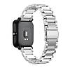 Металевий ремінець Primo для годинника Xiaomi Huami Amazfit Bip / Amazfit GTS - Silver, фото 3