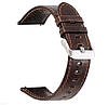 Шкіряний ремінець Primo для годинника Samsung Gear S2 Classic (SM-R732 / SM-R735) - Dark Brown, фото 3