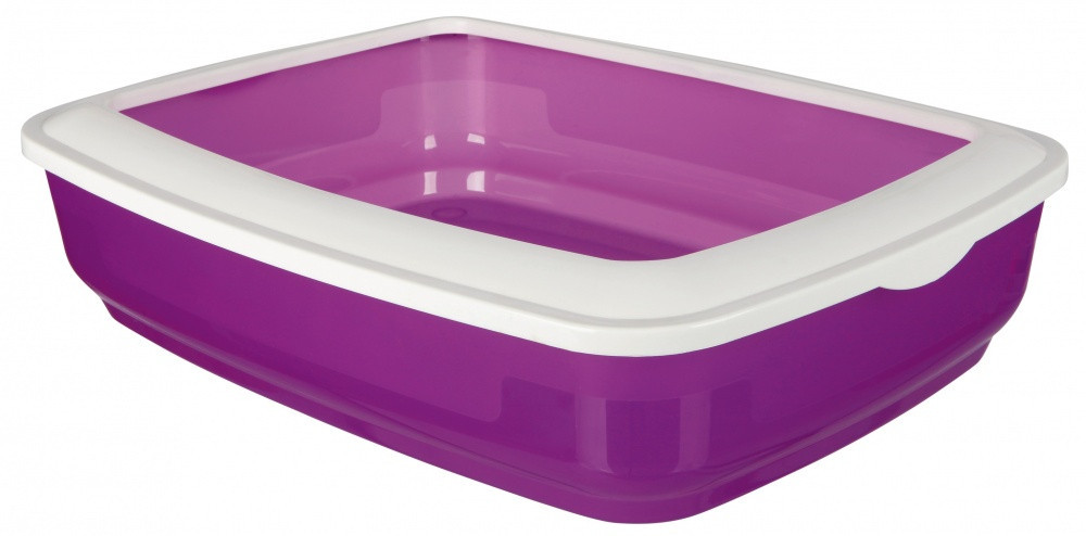 Туалет Trixie Cisco Litter Tray для кішок з рамкою, пластик, 38х11х50 см