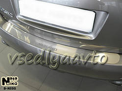 Накладка на бампер Nissan MURANO II з 2008- (NataNiko)