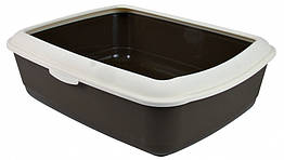 Туалет Trixie Classic Litter Tray для кішок з рамкою, пластик, 47х37х15 см