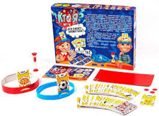 Настольная игра большая КТО Я на русском языке