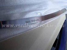 Накладка на бампер Opel MERIVA I з 2002-2009 рр. (NataNiko)