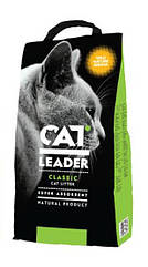 Наповнювач Cat Leader Wild Nature для кішок супер-всмоктуючий глиняний, ароматизований, 5 кг