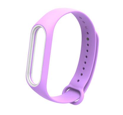 Силіконовий ремінець Primo для фітнес-браслета Xiaomi Mi Band 3 - Purple, фото 1