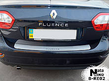 Накладка на бампер Renault FLUENCE з 2010- (NataNiko)