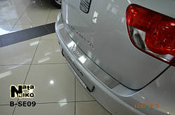 Накладка на бампер Seat ALTEA XL/FREETRAK з 2007- (NataNiko)
