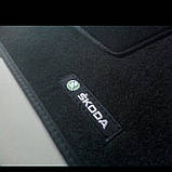 Передні килимки ворсові SKODA Octavia A5, фото 5