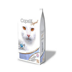 Наповнювач Capsull Original Baby Powder для кішок кварцовий, 15 кг