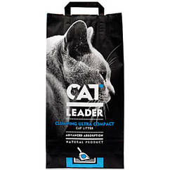 Наповнювач Cat Leader для кішок ультра-комкующийся глиняний, 5 кг